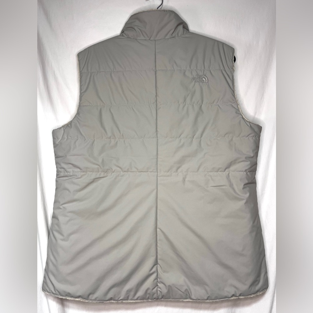 The North Face Merriewood Reversible Fleece Zip Vest Cozy Sherpa Winter Snow - Picture 6 of 15